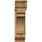 Ekena Millwork Olympic Traditional Rough Sawn Bracket w/ Offset Brace, Western Red Cedar, 8"W x 30"D x 30"H BKT0806X30X30OLY01RWR - alternate 4